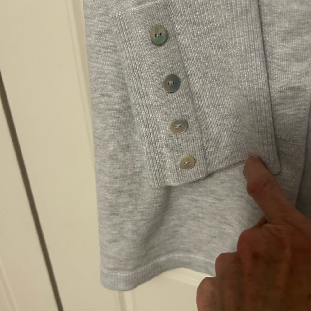 Cyrus open front cardigan.